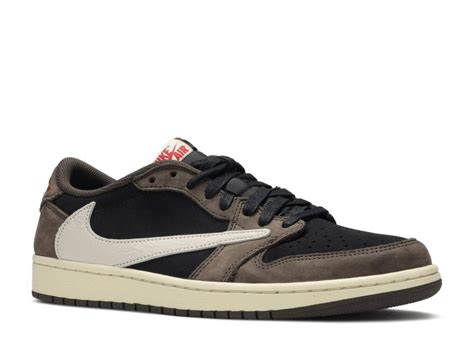 Air Jordan 1 Retro Low OG SP Travis Scott Michael Rubin White .